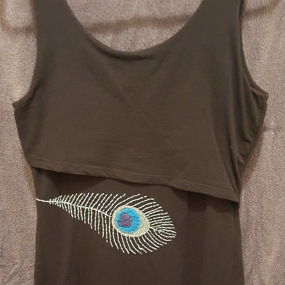 ẞynergy Fitted Peacock XL Dress